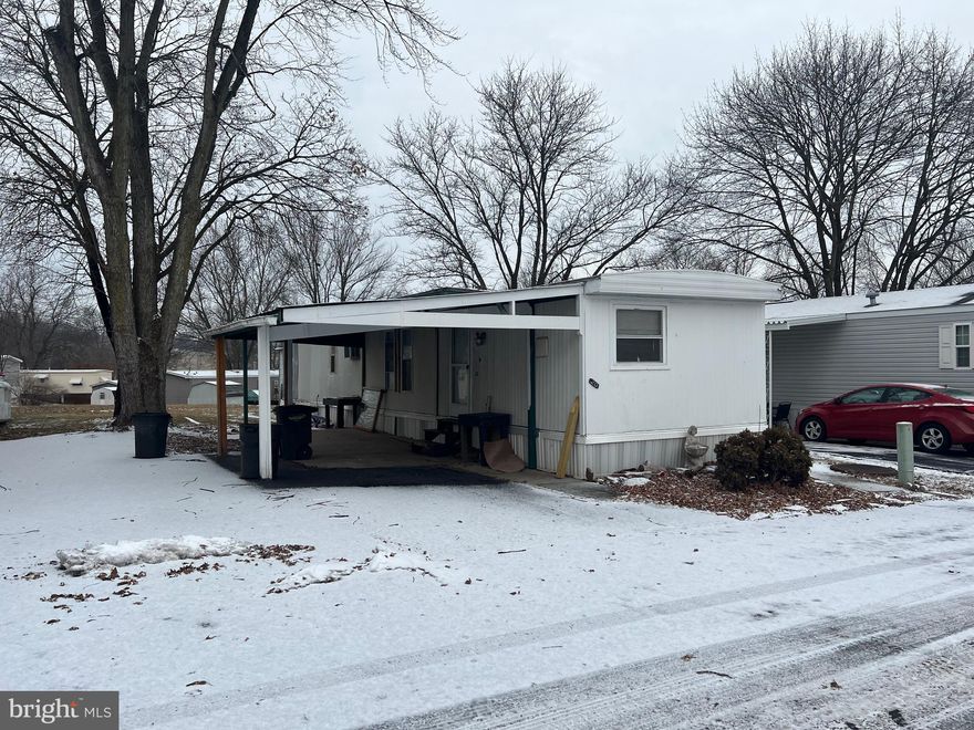 Welcome to 20 My Way Drive, Palmyra, PA 17078—a 2-bedroom, 1-bathroom mobile home in the 55+ community of Hershey Estates. This is a CASH-ONLY sale due to the home’s need for a full rehab, making it a fantastic opportunity for investors looking for their next flip or a homebuyer eager to put in sweat equity and create their dream home. The property sits in a well-maintained community with a lot rent of $510, which includes water, sewer, and trash. Please note that the carport and shed must be removed to comply with community regulations. With the right vision and renovations, this home has great potential—whether as a profitable investment or a personalized retreat. Don’t miss out on this affordable opportunity in a sought-after location!