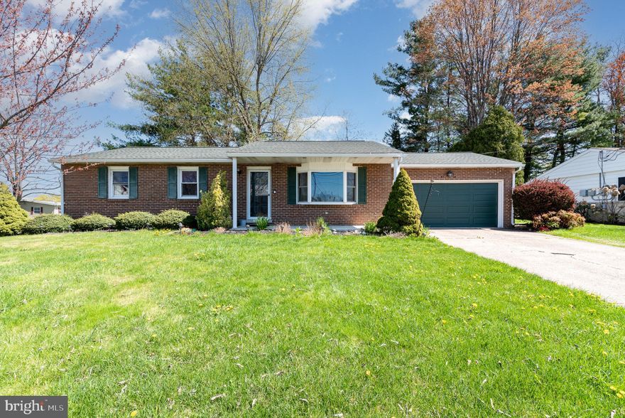 This charming ranch home offers comfort, space, and a super convenient location in the Northern York School District. Sitting on a well-appointed quarter-acre lot, it features 3 bedrooms, 2.5 baths, and over 2,300 square feet of finished living space—including the finished basement that provides even more room to relax, work, or entertain. The fenced-in backyard is both mature and practical, complete with a patio for outdoor gatherings and a shed for added storage. A two-car garage rounds out the package, offering everyday convenience and functionality. Whether you're looking for low maintenance, single-floor living or extra space to spread out, this home has the flexibility to fit your lifestyle—all in a location that keeps you close to schools, shops, and more.