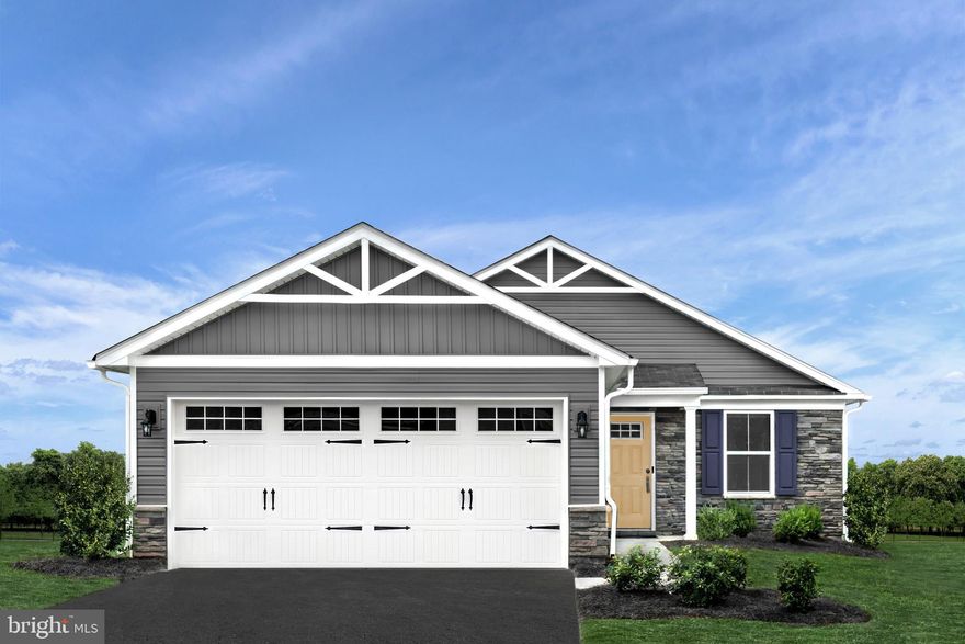 To be built Aruba Bay Basement at Arcadia North Ranch Homes. The Aruba Bay was built with modern living in mind. Enjoy all the style and comfort you want with the space and flexibility you need. The gourmet kitchen seamlessly flows into the great room for a relaxed setting thats ideal for gathering with friends. Use the flex room in this 2-bed, 2-bath floor plan as dining space, an office, or however else you like. The luxurious primary suite stuns with its seated shower and oversized walk-in closet. Come see why The Aruba Bay can't be beat. Other floor plans and home sites available. Photos are representative.