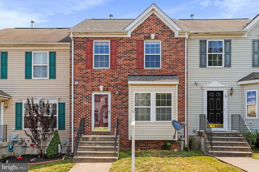 Hard to find 3 bed, 3.5 bath townhome located in Fairways at Stonebridge! 3 finished levels, brand new roof, newer AC & a fenced yard. Offering  an open concept main living area. With new carpeting in living room and hardwood floors in sun-filled dining area. Finished walk out lower level has a rec room & full bath and offers access to the rear area. Includes 2 assigned parking spaces. Convenient location offers easy access to local shopping and dining.