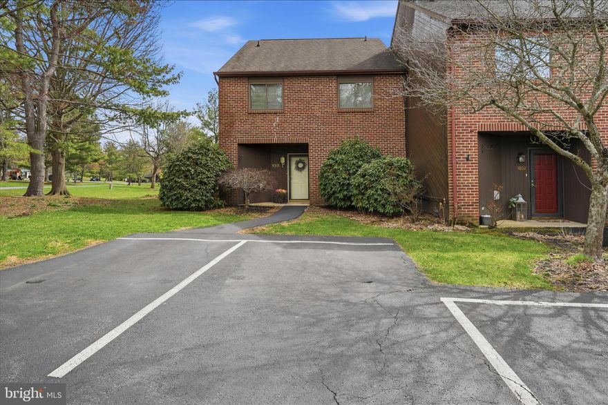 Discover the perfect blend of contemporary updates and timeless character in this stunning end-unit townhouse located in the highly sought-after Pinebrook community.  Offering a layout designed for both relaxation and productivity, this home is a rare find in the Blue Mountain School District. The main level features a den, living room, dining area and updated gourmet kitchen.  As you enter the home you will immediately notice the luxury laminate that runs through most of the 1st floor.  A den to the right of the entry is the perfect space for a private retreat, media room, or could also serve as a 4th bedroom.  The spacious living room features a gas fireplace offering both ambience and additional heat.  The kitchen is a  chef’s delight boasting sleek granite countertops, ample cabinetry, and premium finishes. The dining area is open to the kitchen and leads to the deck... perfect for both indoor and outdoor entertaining. 
The upper level is thoughtfully designed to accommodate the modern professional and growing family alike. The primary suite is a true sanctuary featuring a spacious walk-in closet , private en-suite bath and a designated home office with custom built-in work space.  Two bright and airy guest bedrooms served by a secondary updated full bath.  The Pinebrook community offers a community pool, tennis courts and picnic pavilion.  Just miles from downtown and easy to access route 61 for commutes to work and play.