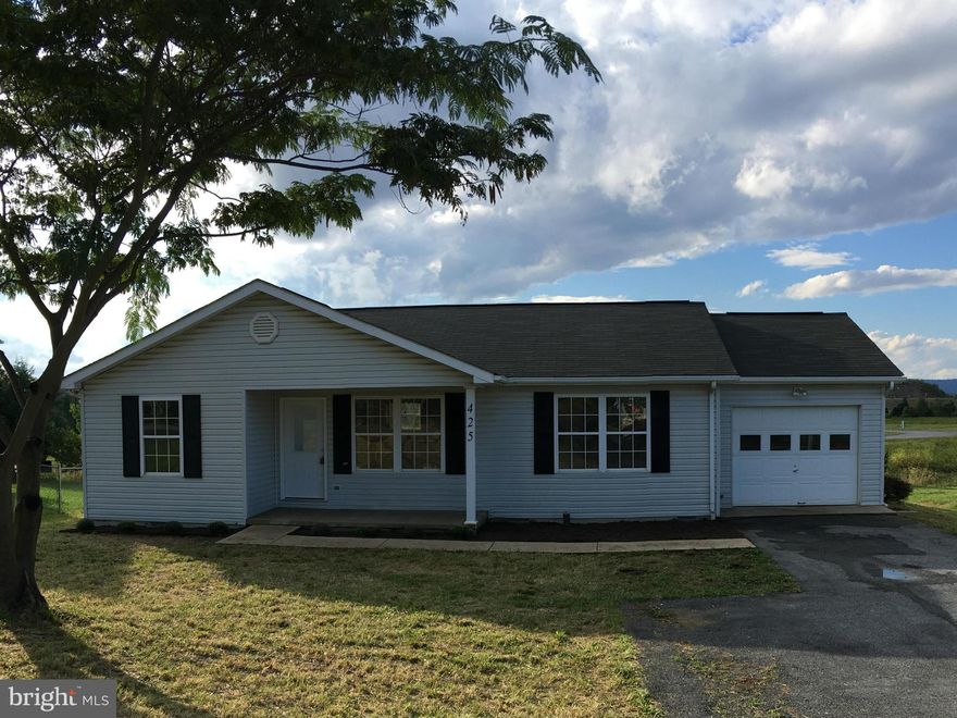 Completely remodeled, open floor plan rancher with a garage. Brand new HVAC system, brand new water heater, brand new appliances, brand new bamboo hardwood flooring throughout the house with new tile flooring in bathrooms. This house is move in ready! Close to I-81 and shopping.
