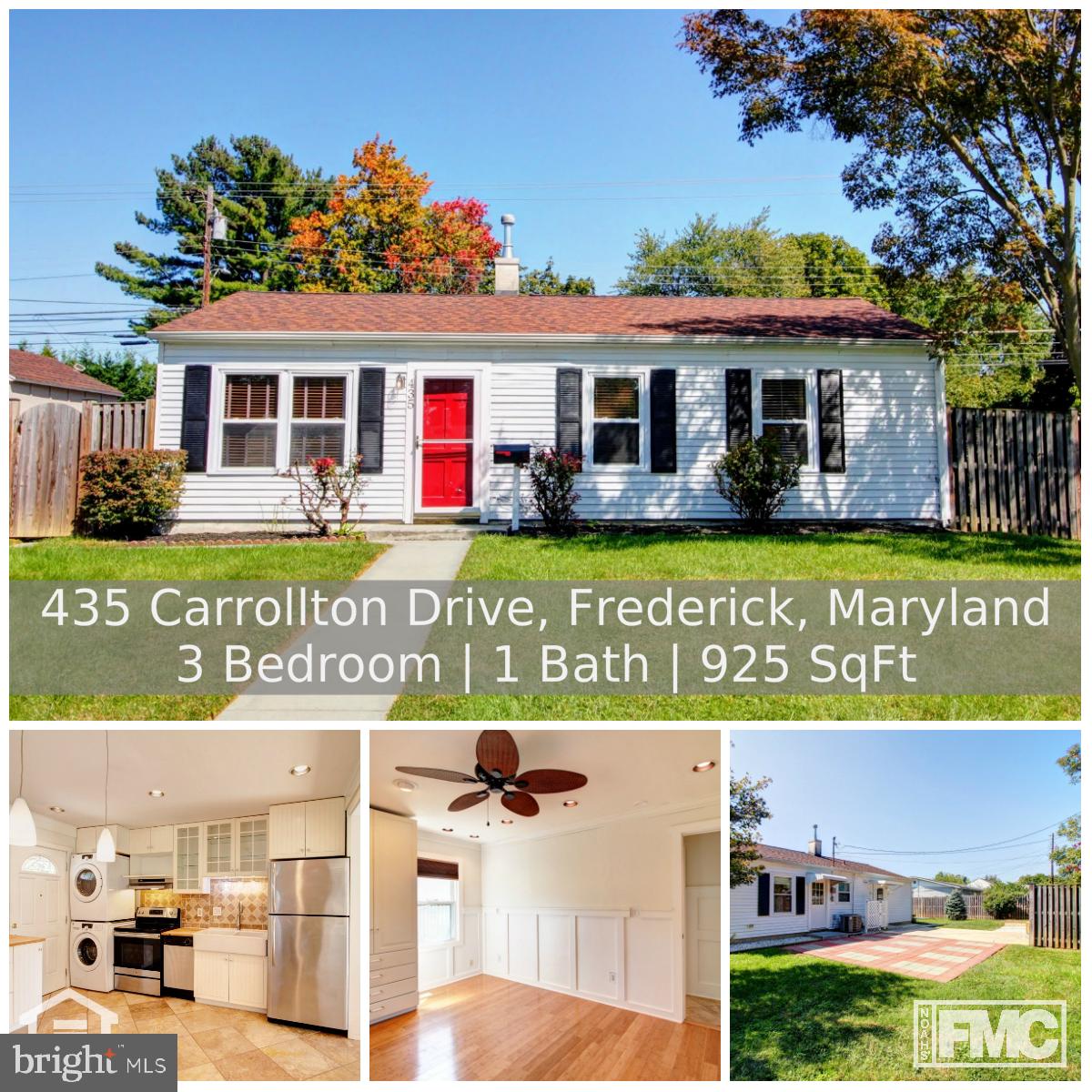 Charming Single-Family Home in Frederick City – Available October 10th!
Don't miss this beautifully updated single-family home in the heart of Frederick City! Featuring an open floor plan with elegant travertine floors and classic wainscoting in both the living room and kitchen, this home offers comfort and style in every corner.
The full bathroom includes a slate floor and stylish tile finishes, while each bedroom boasts custom built-in closets and drawers for smart and spacious storage.
Step outside to enjoy a large, fully fenced backyard—perfect for relaxing or entertaining—with a huge 120-foot shed providing tons of additional storage or workspace.