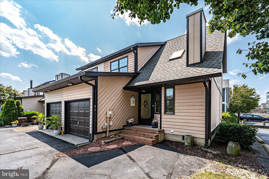 Truly the best of the beach for under $400K! All of the convenience & amenities of condo living with the feel & privacy of a single family home! Unique 2 story home with rare private garage! Fabulous Ocean City location. Just step to the pool,bike or walk to the beach, eateries, pubs, grocery & pharmacies. 10+. The Best time to Buy at the Beach is Now.