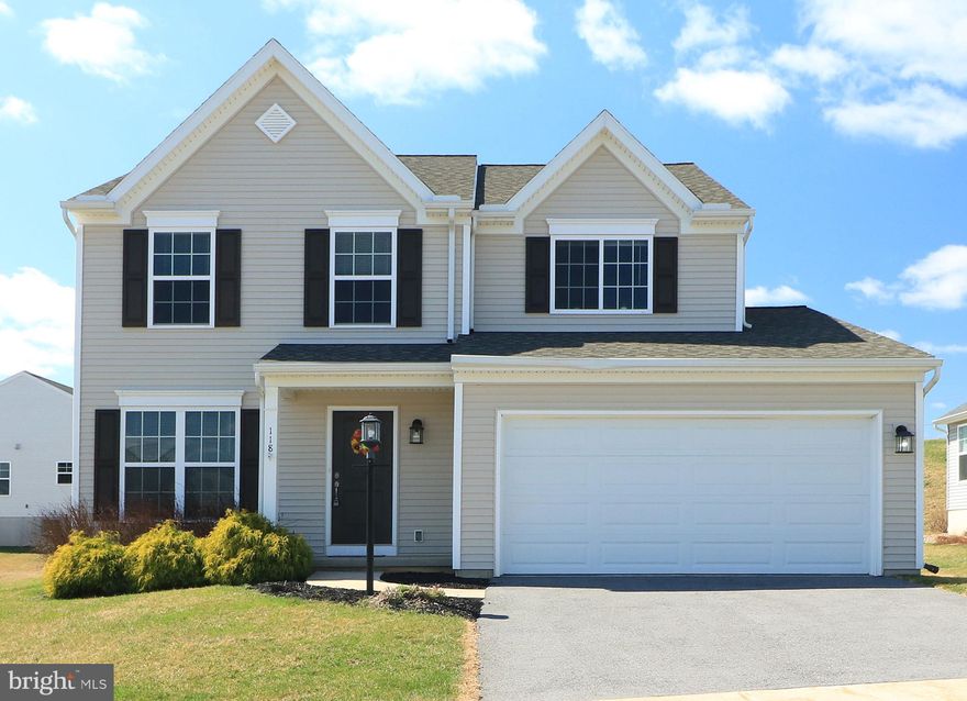 Easy living in Nittany Glen!  This practically new and sparingly lived in home is waiting for you and your furniture.  Pristinely maintained, you'll appreciate the move-in condition and neutral selections.  With many large windows throughout there is ample natural light.  Enjoy an open floorplan in the family room and the kitchen area, which features LVT flooring, an island with pendant lighting, white cabinets, granite countertops, tiled backsplash, pantry, and stainless steel appliances.  The front room flex space could be a den, office, playroom, dining room - so many options!  Upstairs find three large bedrooms including a primary bedroom suite with a large walk-in closet and a full bath with a double sink vanity.  The unfinished basement is waiting for your finishing touches with it's egress window and full bath rough-in.  Situated on a culdesac street and backing to green space, you'll love the how the big, flat lot is situated and not having through traffic.  Enjoy not having to mow the lawn or remove the snow, both of which are included in your monthly fee.  Also included is use of the wonderful clubhouse and in-ground pool, a great place to relax, unwind, or to host a gathering.  A short distance to Penn State, downtown State College, and University Park airport, yet in a country neighborhood setting with beautiful views offers the best of both worlds.  Check it out today!