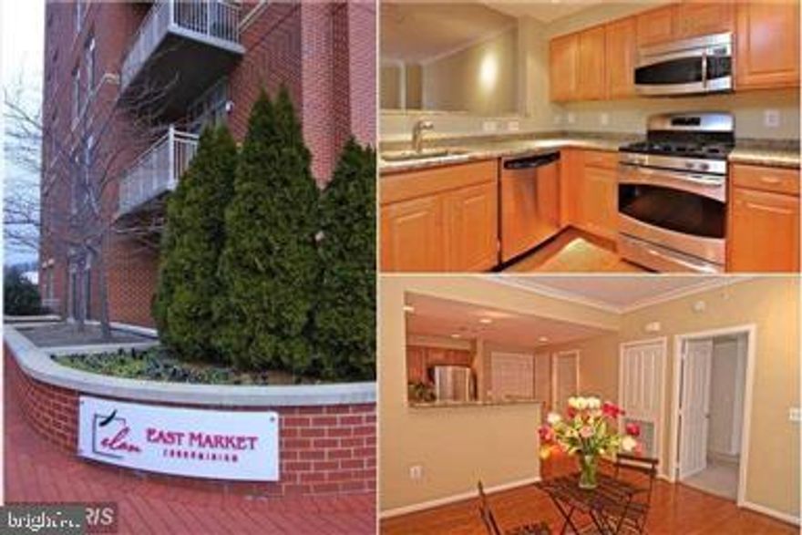 Spacious & Open 1BE, 1BA Unit viewing Court Yard.   Hardwood Floors throughout.   Granite Ctr Top & Stless Appliances.   Gas & Water included.   Secure Building with Outdoor Pool, 1 Garage Parking spot. Gym, Club Room, Steps to Whole Foods, Shoppings & other restaurants.   Metro Shuttle Bus available.   Close to I-66 & Fairfax Cty PKWY.   Certified Fund Required.