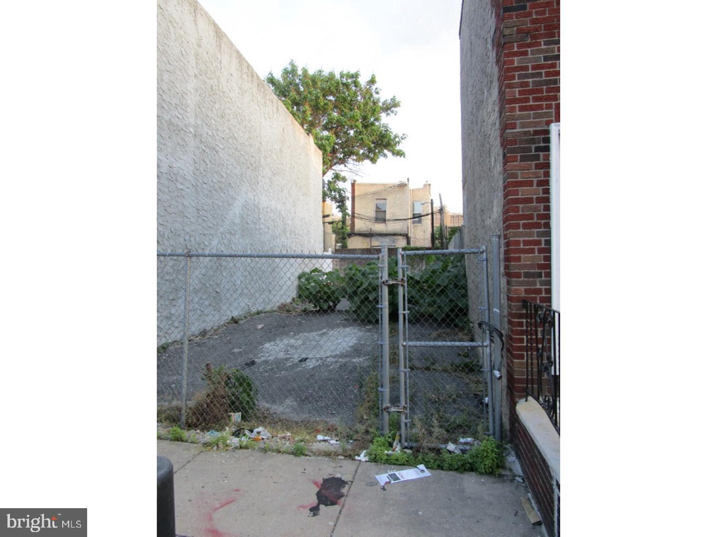 INVESTOR ALERT!! This is a Builder's dream! Take advantage of this great opportunity to build in this South Philadelphia area that is skyrocketing! Development is happening on every block in every direction! Homes in the area are selling for $250K+. Close to public transportation, shopping, Highways 95 & 76, schools, entertainment and Center City!! This is your chance so don't hesitate!!