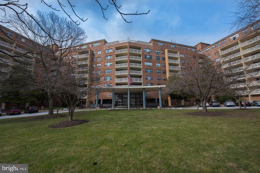 Enjoy this beautiful condo with open floor plan. Sun splashed living room with neutral carpet  opens into dining room combination with new laminate flooring. Large Patio great for outdoor dining and enjoying the fresh air. Remodeled  kitchen features beautiful Wood Cabinets, dishwasher, gas cooking and stainless steel refrigerator.   Bathroom features tub/shower with glass enclosure doors. Very large bedroom with great walk in closet space .  The windows have been replaced and open for fresh air! There is an additional storage unit in the basement.  A Doorman equipped building with excellent association, secure access elevators, world class maintenance, convenient location, social room with activities and terrific community pool. Building offers many business services on the first floor including commissary, dry cleaners, doctors, dentist etc. Convenient to the Elkins Park Train Station, area Hospitals, 309, 476, Turnpike, and Universities. Fees include common area maintenance, snow and trash removal, water, pool, heat and building insurance. Cable available at a reasonable rate. Capital Contribution is 2 Months Condo Fee. There is currently a currently a special assessment. This building is not FHA approved. Cash or Conventional only.
