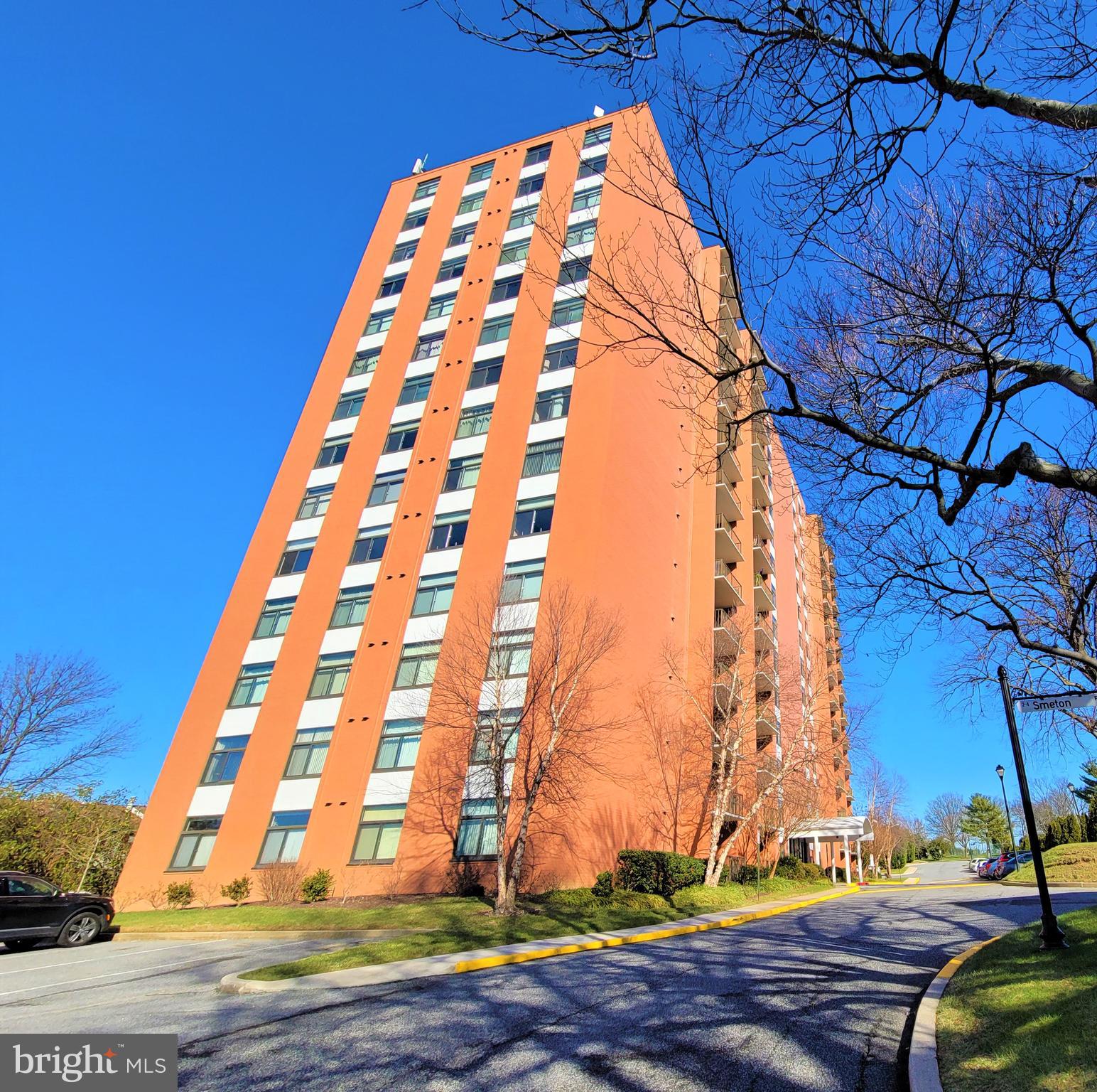 At heart of Towson, Two bed, 2 full bath condo on the main level. Avoid the Elevator travel. Has alternate outside access to the unit. Separate secured storage space. Washer and Dryer inside the unit. Condo fees $467/month which includes all grounds maintenance, pool, parking, trash, electricity and water. Yes, Electricity too. Secured gated community with security on duty. Finest community with the swimming pool, tennis and basketball courts and ample parking for residents and guests.