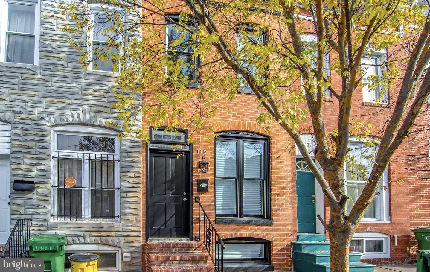 Ideally located near Canton and Johns Hopkins, this beautifully updated 3-bedroom, 3-bath rowhome combines historic charm with modern finishes. The spacious living room showcases exposed brick and custom-trimmed ceilings, seamlessly flowing into a bright dining area and a stylish kitchen featuring quartz countertops, a tile backsplash, and stainless steel appliances.
Upstairs, the primary suite offers a private renovated bath, while the second bedroom connects to a Jack & Jill bathroom. The fully finished basement includes a third bedroom, full bath, and versatile space perfect for guests or a home office. Schedule your showing today!