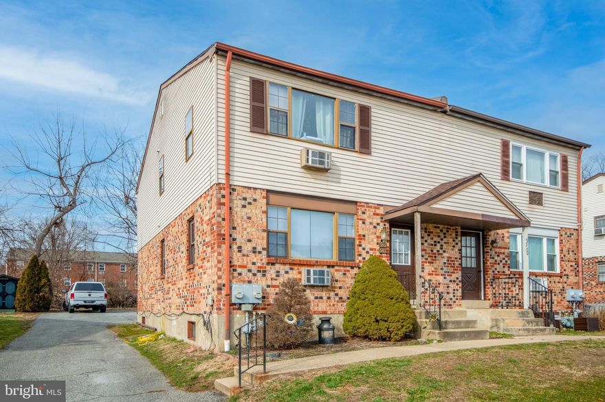 Introducing a versatile duplex in Aston, PA, featuring two 2-bedroom, 1-bathroom units. Each unit offers a spacious living area, well-appointed kitchen, and two comfortable bedrooms. Shared basement includes separate laundry and storage. With off-street parking and close proximity to bus stops, airports, and shopping, this duplex presents an ideal investment opportunity or owner-occupied residence. Schedule your showing today!