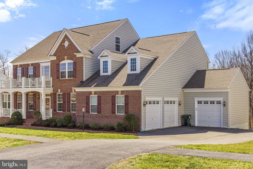 Welcome to this stunning home located in Selma Estates, featuring 7 bedrooms & 6.5 bathrooms, Main Level Bedroom & Fourth Floor Loft. When you enter the main level of the home you'll find the dining room and living room which both feature hardwood flooring. A unique feature of the home is the main level bedroom which features carpet flooring and full bathroom. Also featured on the main level is the kitchen, family room, sunroom, and library which can be used as a home office space. The family room features hardwood flooring and a fireplace, making this room perfect for movie nights with loved ones. The gourmet kitchen features stainless steel appliances, a double wall oven, an oversized island, a gas cooktop, and hardwood flooring. On the upper level of the home you will find the master bedroom, master bathroom, three secondary bedrooms, laundry room, and two secondary full baths. The large master bedroom features carpet flooring, a ceiling fan, a sitting area, and a spacious walk-in closet offering plenty of storage space. The spacious master bath features tile flooring, a soaking tub, two separate sinks with plenty of counter space, and a large shower stall. One of the secondary bedrooms has an en-suite bathroom, while the third and fourth bedroom on the upper level share a bathroom which features a double-sink vanity. This unique home also features a bonus bedroom, full bathroom, and sitting area on the third-floor.  When you enter the beautifully finished Walkout Basement of the home you'll find the kitchenette, bedroom, full bathroom, game room, large unfinished storage room, and loft area. Carpet flooring is featured throughout the basement. This home features an extremely large backyard, perfect for pet owners and hosting gatherings with loved ones. This home is located just a few minutes away from the Leesburg Outlet Mall, Target, Costco, and Downtown Leesburg providing tons of shopping and entertainment options. Welcome home!