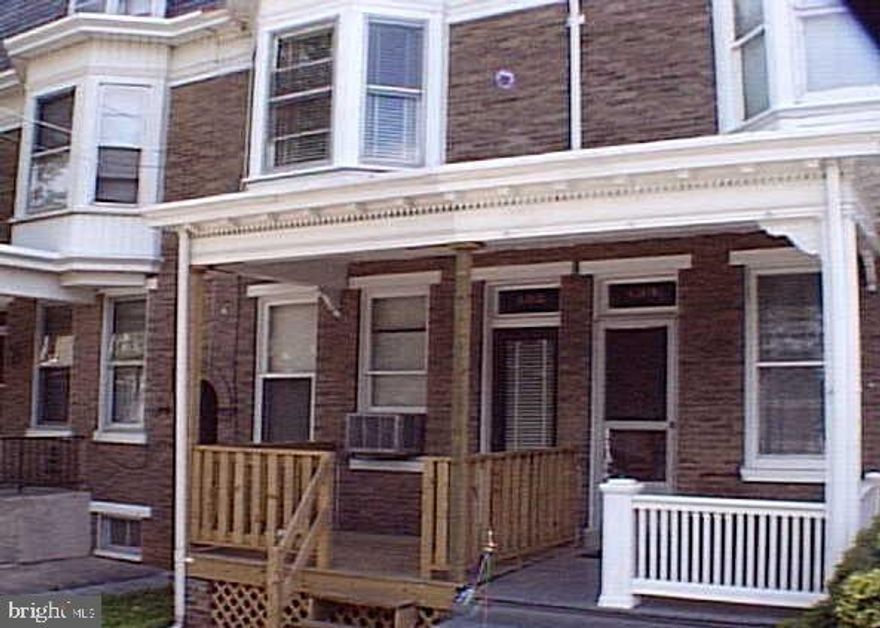 Great investment opportunity!  Live in one, rent out the other! This property is currently being rented at $845 a month and used as a single family home, however it is set up for a 2 unit property with 2 furnaces &  2 hot water heaters - there is no kitchen in the 2nd unit.  Some work will need to be done in the bathrooms.