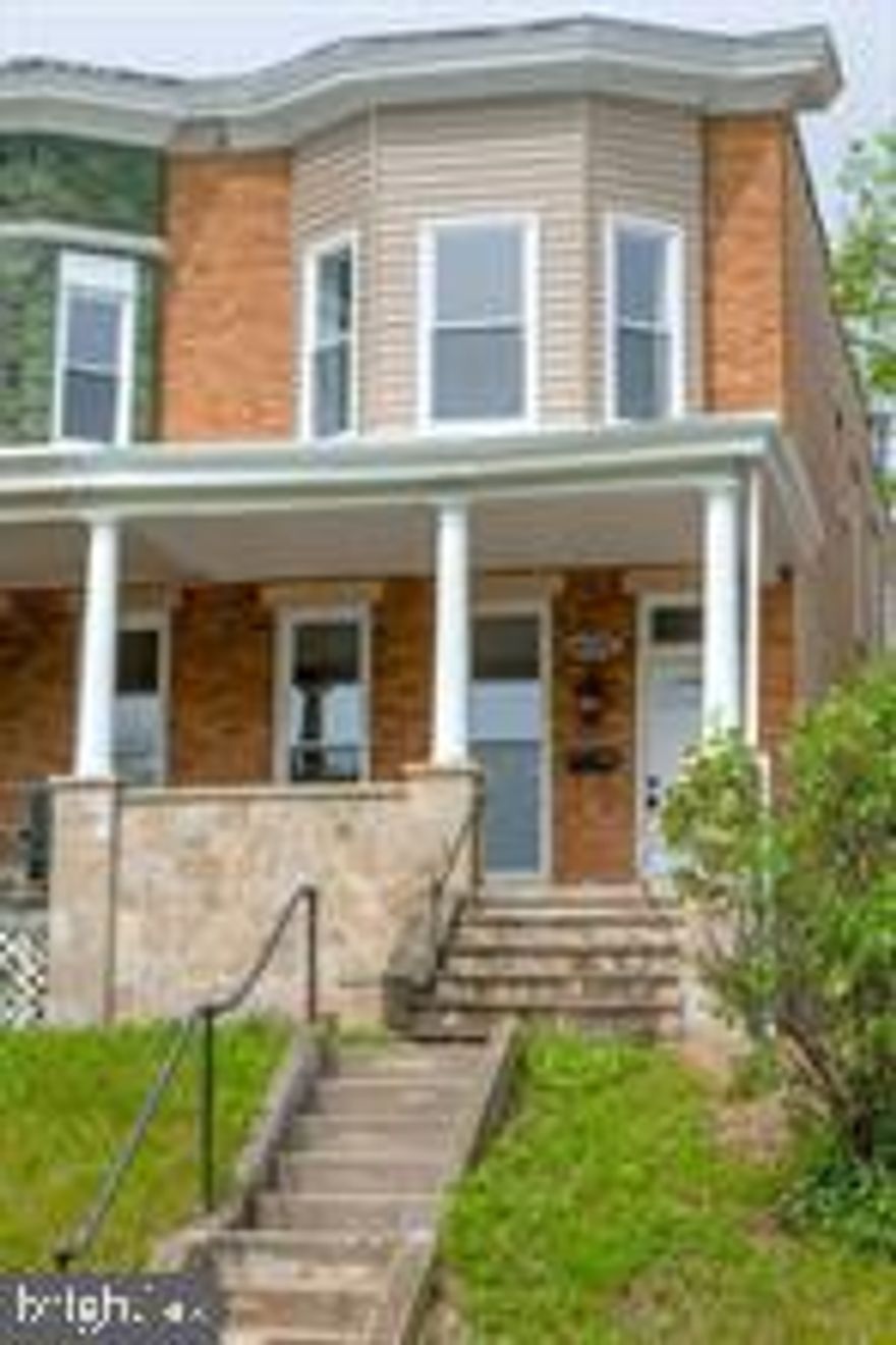 Tenant must have good credit. Must see inside! You won't believe this stunning designer renovation. 3BR/2.5BA semi-detached, open concept home on one-way street w/ 2 car parking in rear. All new doors, windows, flooring, siding. Exquisite kitchen holds SS appliances and granite counters. Master suite incl. walk-in closet, gorgeous bath with his & her vanities. Close to colleges, Belvedere Sq, Sherwood Gardens. See it today!