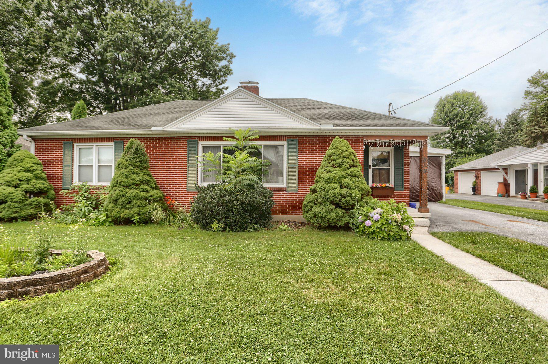 Spacious and updated, this 4-bed, 2-bath brick rancher sits in a highly sought-after school zone and offers comfort, charm, and versatility. Recent upgrades include a new Water Heater, new Privacy Fence, and a newly added 4th Bedroom for added flexibility.
Inside, enjoy hardwood floors, two cozy living areas with fireplaces, a bright large sunroom, and a well-equipped kitchen. Outside features a multi-level deck, above-ground pool, and a dedicated pet play area with fencing near the garage perfect for animal lovers. Finished basement adds bonus space, and the fenced yard is ideal for relaxing or entertaining.
Enjoy over 2,300 sq ft of living space, an attached garage, a storage shed, and a peaceful pond on the property. All of this is just minutes from Hershey, PA, offering easy access to shopping, dining, and entertainment while still providing a private and serene setting.