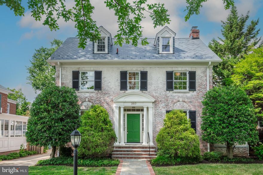 Over 5,000 square feet in the heart of Chevy Chase Village!  This beautiful, just completed, four level, center hall colonial has a new, large chef's kitchen, connected family room, primary suite, two additional en suite bedrooms, a screened-in porch, as well as updated bathrooms, windows, a new 2-zone HVAC system and ADT security/fire system.  *Note: Tax records have not been updated with new increased square footage.

Other features include: 5 bedrooms, 4 full baths, 2 half baths, refinished hardwood floors, a large living room with a gas fireplace, separate formal dining room ideal for entertaining, living room and dining room built-ins, an office or additional sitting room, a spacious family room with a second gas fireplace, a bonus room next to family room for a gym or second office or playroom, and French doors that open to a screened-in porch.   The house is full of character and very spacious while still maintaining a cozy feel.  The kitchen is open and light-filled with an attached breakfast nook, and high-end, new appliances, including: a Wolf 6-burner gas stove, SubZero refrigerator, two Wolf ovens, a microwave, and a Meile dishwasher.  Upstairs has a large primary suite with 4 walk-in closets, new cabinetry and heated marble floors in the primary bathroom, with a soaking tub, heated towel hanger, and a separate shower stall.  Two additional bedrooms (both en-suite) complete the 2nd floor.  The third floor is sunny with 2 additional rooms both with walk-in closets, and a hallway full bath.  The finished lower level includes a family room, separate laundry, a second half bath, utility/work room and walk-out rear entrance with an exceptional amount of storage. A large, 1 car garage, privacy fencing, a 2nd off-street parking spot, and a patio with a gas connection for a grill complete the backyard.  Lawn maintenance and Orkin pest control is included in the monthly rent. The uber-convenient location is just a few blocks from all of the shops and restaurants of upper Connecticut Avenue, Friendship Heights and the Metro Red Line station.