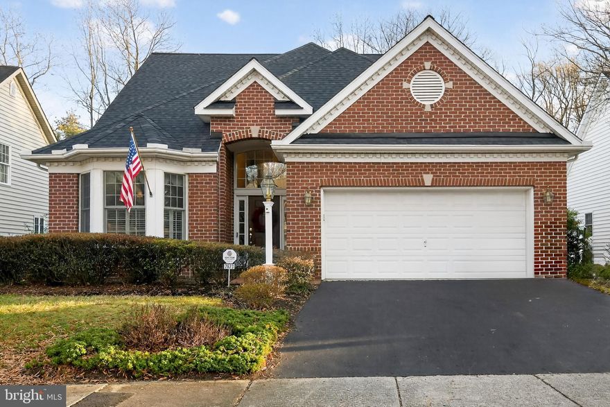 Nestled in the sought-after 55+ community of Crofton Colony, this beautiful brick-front home offers comfortable main-level living with room to spread out. The spacious floor plan features a gourmet kitchen with breakfast area, a formal dining room, and large family room that opens to a generous screened-in porch and paver patio—perfect for enjoying the serene, private backyard. The main level includes both the primary suite with its own full bath and a second bedroom with an adjacent full bath for added convenience. Upstairs, you'll find a versatile library / office area, third bedroom, and third full bath—ideal for guests, hobbies, or additional living space. NEW ROOF (November 2025).  With excellent privacy, a lovely yard, this home offers the best of comfort and convenience.  2 Car garage.  Conveniently located to Baltimore, Annapolis and Washington, D.C.