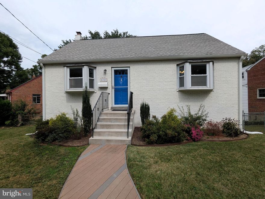 Welcome to this charming, detached Cape situated on a spacious corner lot in Silver Spring near Forest Glen Metro (Red Line.)  This light-filled home is move-in ready & has just been refreshed throughout! Featuring almost 2000 sf of finished and unfinished spaces, it is  freshly painted & features gorgeous wood floors on the main level. The floor plan consists of a living room, eat-in kitchen opening to the LR and boasting full-sized appliances (including gas stove!), 2 bedrooms on the main level, & an updated full bath with tub. Upstairs, the attic level features built-ins & cozy nooks for a perfect loft-like bedroom & retreat! The lowerlevel features wide-open, climate-controlled space, a fabulous laundry room w/updated W/D, a half bath, bonus/storage areas, &  maybe best of all...a fantastic screened porch that walks out to a fully fenced rear yard. An easy-care lawn and an appealing blue door add to the appeal of this cozy cottage situated on a corner lot. This home has been lovingly cared-for by its owner,  who resides locally and who will manage the home. Solar panels will soon be installed on the roof, so you can look forward to electricity bills that fit your budget, too! No pets preferred; if approved, pet rent may be required. Verizon Fios available at this location; please ask if you would like to use a different provider.