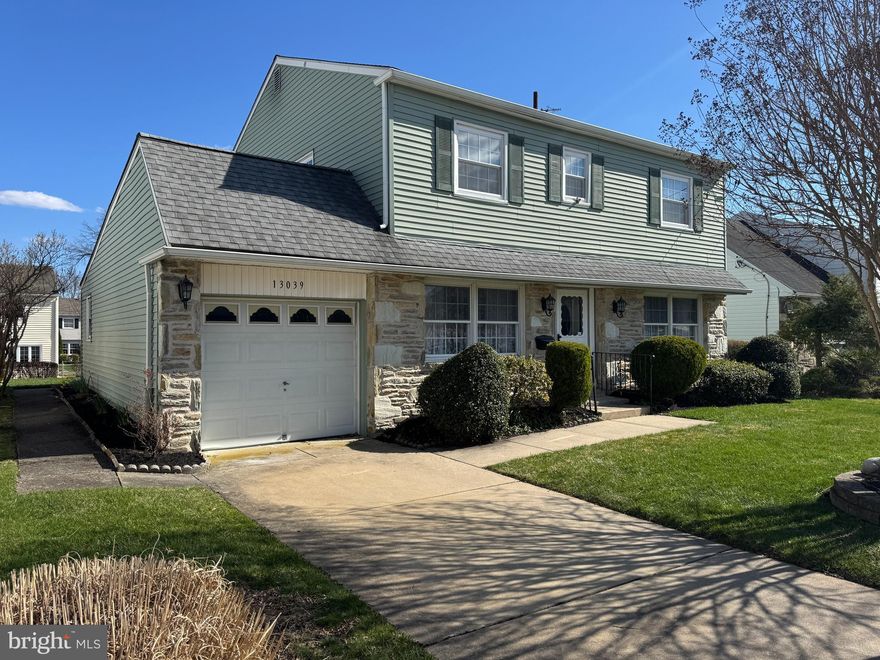 Rare and special opportunity. Lovingly lived in and fabulously enlarged and updated by original owner, this 4 bedroom 3 full bath 2 story colonial home is nestled in an ideal section of a lovely residential neighborhood. Purchased brand new in 1966, this is the first time this home has ever been on the market. The main floor includes formal living and dining rooms, an updated kitchen, large family room with wood burning fireplace w/ handsome stone surround, a bonus great room addition off family room with access to covered rear patio and opposite side yard, a laundry room off kitchen with access to full bath with shower stall, door to rear yard and a door to attached 1 car garage. Upper level features primary suite with private bath and walk-in closet, 3 additional spacious bedrooms and a hall bath with shower over tub. Lower level is a full unfinished basement with sump pump and pit already installed and newer gas forced air unit and hot water heater. Hardwood floors throughout the home have been protected by carpeting since built in 1966. Eat-in kitchen was updated with all wood cabinetry, Corian counters and side-by-side fridge with matching panels. More recent upgrades include new induction range and built-in microwave oven. Exterior of home is in excellent condition and features covered rear patio, level rear yard, concrete walkway from garage and tasteful hardscaped flower beds. Other amenities include central A/C, security system, ceiling fans, recessed lighting and replacement windows throughout. Homes in this area rarely come on the market. Hurry to take advantage of this estate situation.