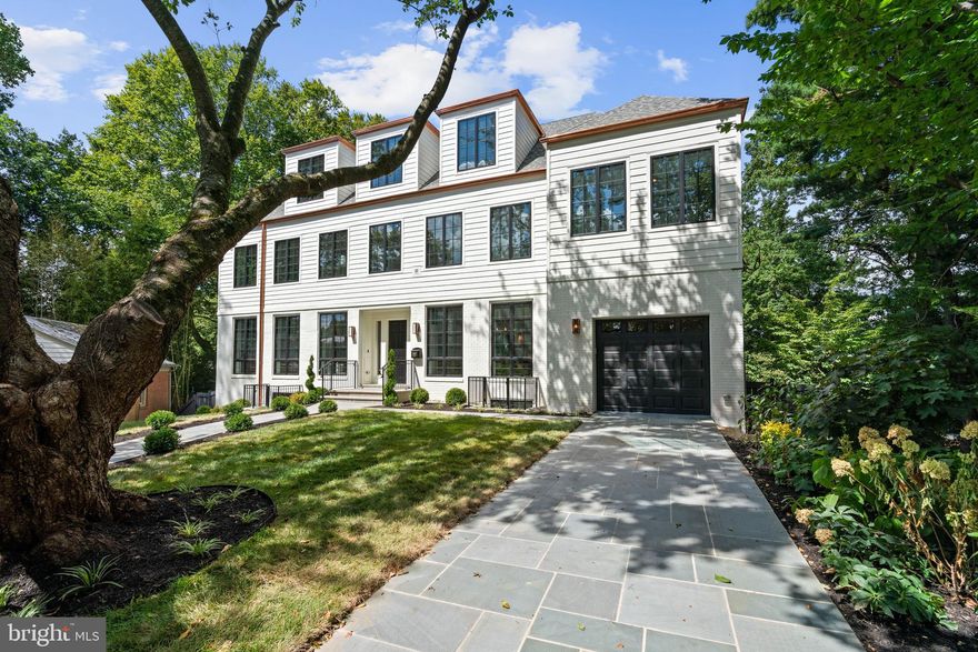 Repositioned to Reflect Exceptional Market Value! Revel in the grandeur of this newly built residence by Russel Pope award-winning builder Dilan Homes. Set on a graceful, tree-lined cul-de-sac, this 6BR | 6 FB | 2 HB haven offers over 6,500 sq. ft. of timeless elegance across four levels. A stately façade and sweeping approach set the tone for refined interiors where soaring ceilings, oversized windows, and exquisite finishes evoke a sense of quiet luxury. The chef’s kitchen with marble island and butler’s pantry opens to expansive living and dining spaces, perfect for both intimate gatherings and grand entertaining. A serene primary suite with dual walk-in closets and a spa-inspired bath anchors the upper level, while additional en-suite bedrooms and a versatile loft provide comfort throughout. The finished lower level with recreation room, guest suites, and covered terrace completes this exceptional offering.

Perfectly positioned in one of Washington’s most coveted neighborhoods, this home combines privacy with convenience. Nestled among mature trees and distinguished residences, it feels worlds away while being only minutes from downtown DC, fine dining, shopping, and Rock Creek Park’s trails. A rare opportunity to enjoy the serenity of a retreat without sacrificing urban accessibility.
