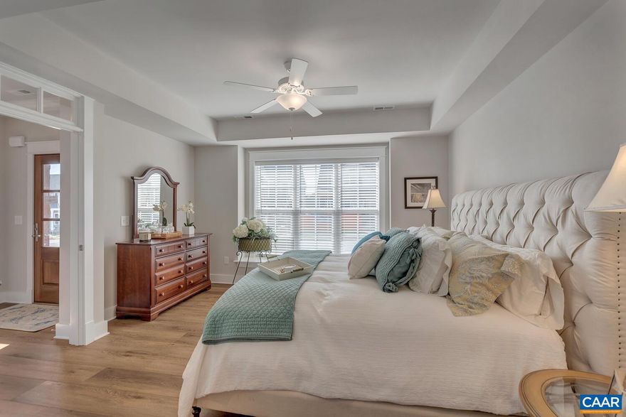 Pre-Sale End Unit in New Block in the Heart of Old Trail! Village Homes available (5-Unit Building) with Spring 2025 Closing. Main level living with a private fenced in courtyard! Our Village Home first floor comes complete with a spacious Owner's Suite, Study, light-filled Great Room, upgraded Kitchen, Dining Room, and Laundry/MudRoom entry from the 2-Car Garage. 3 additional Bedrooms, 2 Full Baths and an open Loft complete the spacious second floor. Quality 2x6 construction from a local builder with many included features to choose from in the Design Studio where you work alongside our talented Design Coordinator to make your new home exactly as you wish! Old Trail Village is a vibrant, walkable community featuring a golf course, swimming pool, restaurants and miles of walking trails! Start planning your Summer 2025 move-in now!,Granite Counter,Painted Cabinets