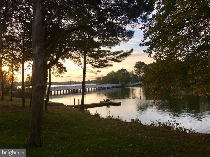 Corner lot- Silver Lake in South Rehoboth! Custom crafted builder's. Open floor plan featuring 10' ceilings, tile baths, hardwood floors throughout.