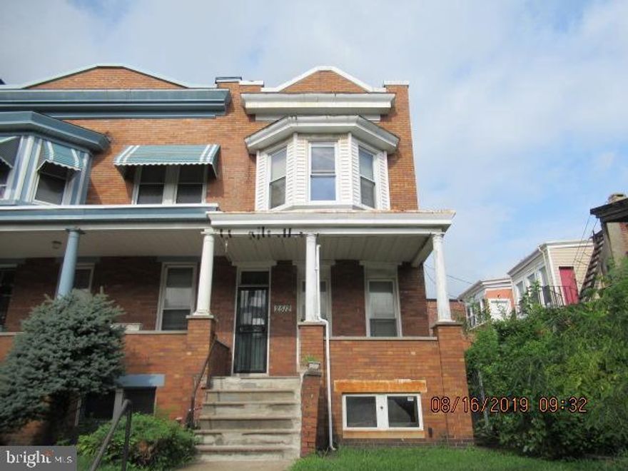 Property is being sold "as is". Purchaser to verify real estate taxes/HOA/ground rent - seller will not redeem ground rent. All offers must have RECENT PROOF OF FUNDS/LENDER LETTER (WITHIN PAST 30 DAYS). Buyer pays all transfer/recordation/docs @ settlement. EMD held by sellers title company.