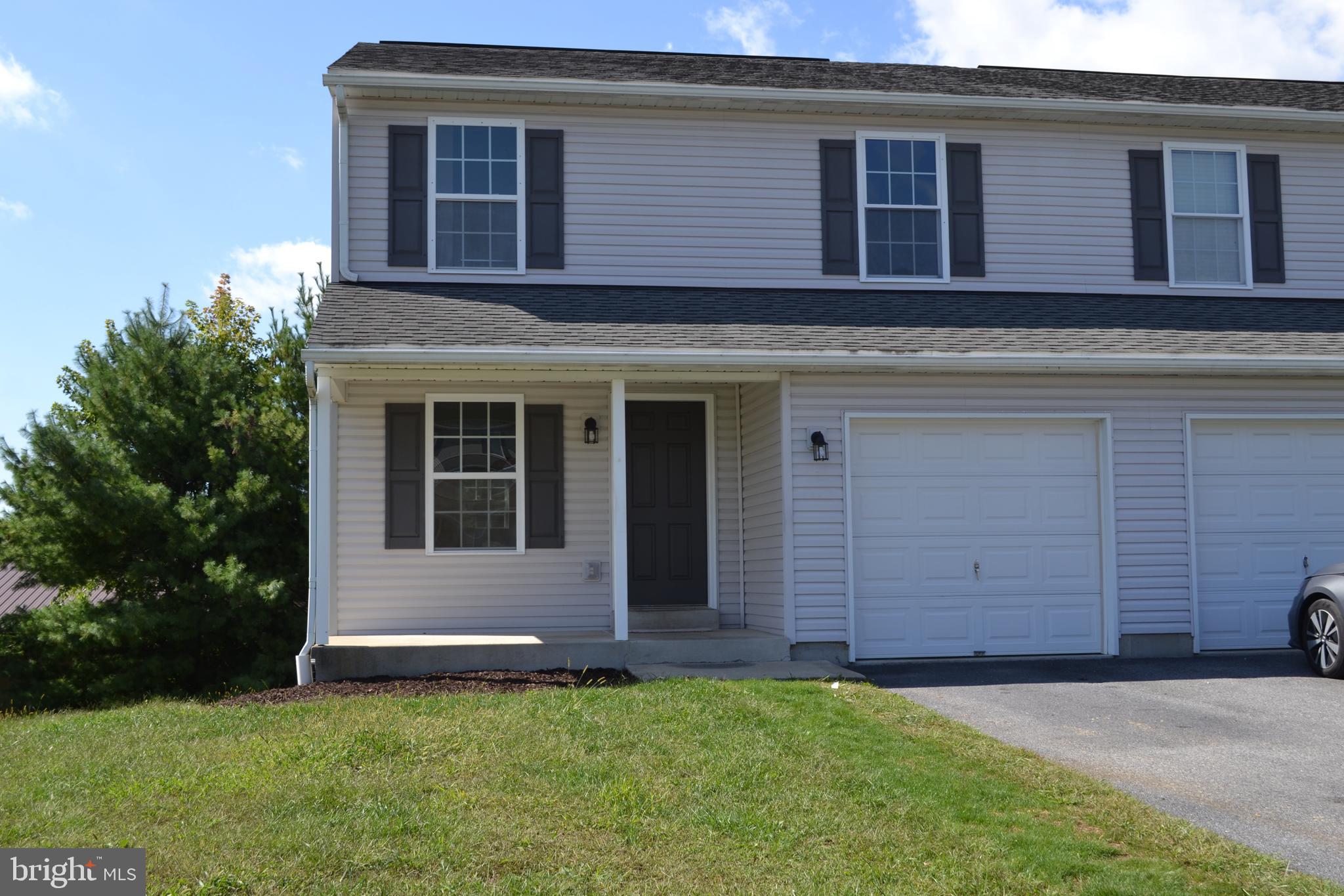 Welcome to this inviting semi-detached home nestled in the desirable Saylor Farm neighborhood in
Muhlenberg Township. This home is available for quick settlement and has been recently updated to include new granite countertops, new carpeting, resilient vinyl flooring, a fresh coat of paint and new
contemporary fixtures throughout. Enter the home into the spacious family room and walk through to the
eat in kitchen. The kitchen boasts new granite countertops and features a convenient patio door leading to a rear deck, perfect for outdoor enjoyment. Second floor offers large primary suite complete with private
primary bath and walk in closet. Two bedrooms at the rear of the home and a full hall bath complete the
second floor layout, ensuring ample space for comfort and privacy. This property comes equipped with a
one-car garage and driveway parking. Water heater just replaced and HVAC recently serviced. Don't miss the opportunity to call this home your own!