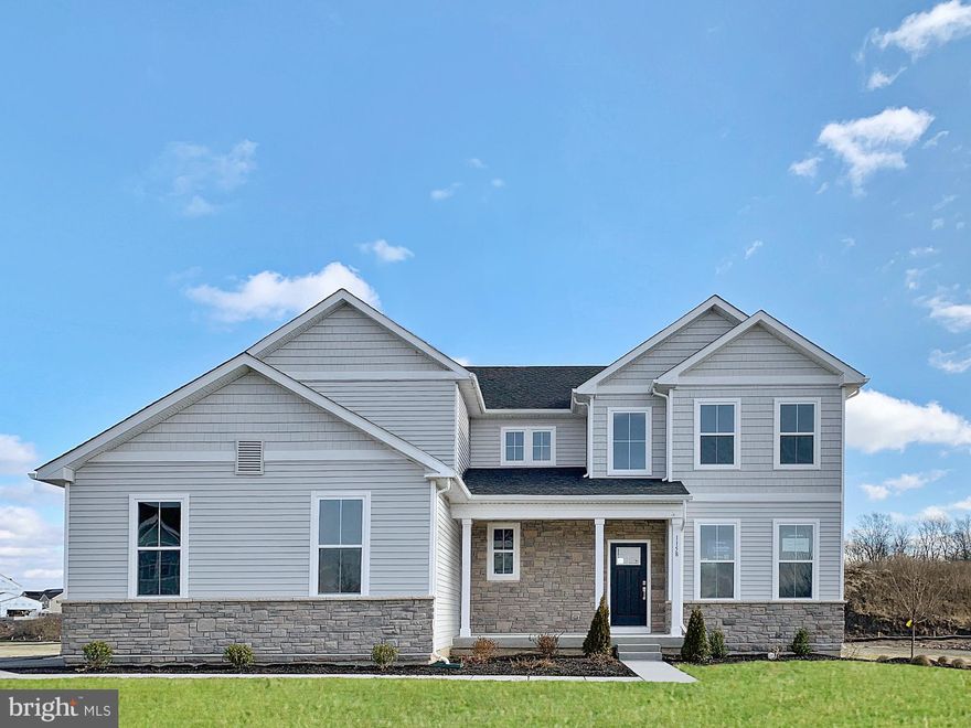 **MOVE-IN READY!** This home is sure to please you as you enjoy the quiet, peaceful surroundings at one of our most popular communities on a generously sized homesite! The Montgomery, a versatile and stylish floorplan that adapts effortlessly to various lifestyles. This home boasts both a dedicated home office, a family planning room plus an additional drop-off. The gourmet kitchen, great room, dining room and morning room seamlessly blend together, offering you the freedom to personalize the grand heart of your home to suit your unique needs and preferences. As you ascend to the upper level, you'll discover three generously sized bedrooms, two boasts spacious walk-in closets. These bedrooms share a tastefully appointed hall bathroom. Privately situated on the opposite side of this level is the primary suite. It features a luxurious en suite bathroom and an exceptionally large walk-in closet, ensuring your comfort and convenience. Additionally, this home offers an unfinished basement with convenient walk-up stairs, making it easy to transport stored items or create additional living space in the future. Come see this amazing home and start 2024 off in your beautiful new home! 

Model not onsite - phase 1 model was SOLD **Pictures are of similar home and for representational purposes only. Details and selections will vary. Closing costs and interest rates depend on buyer qualification and loan programs. Taxes to be assessed after settlement.**