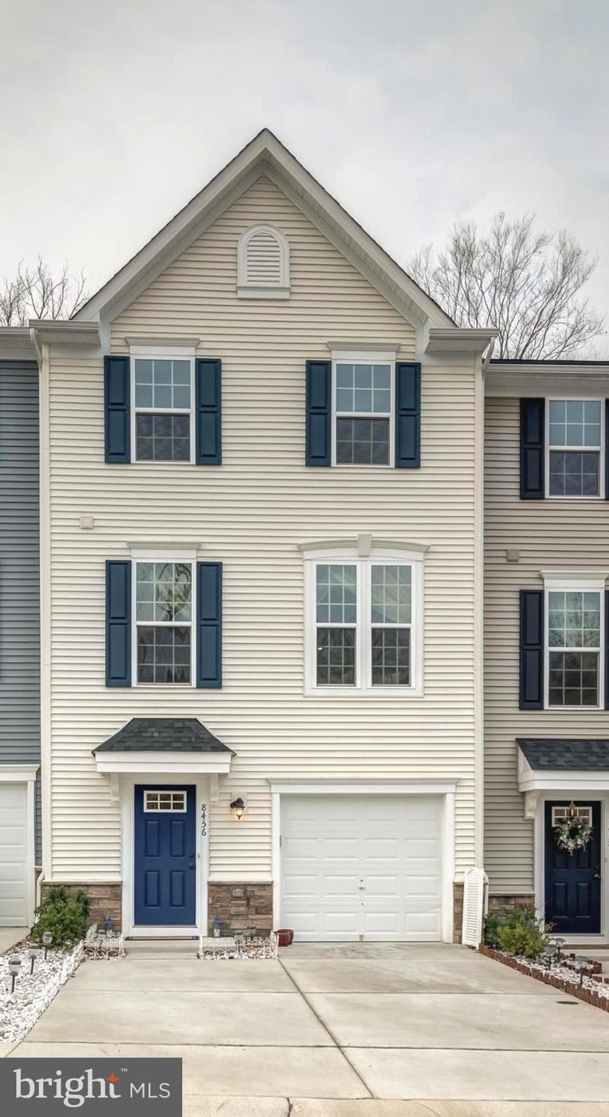 Welcome home to this almost new 4 bedroom, 3 1/2 bath townhouse located in The Village at Courthouse Commons.. 
 The main level boasts 9 foot ceilings and an open floor plan that features a living room off the kitchen, a half bath, and a kitchen island with a separate space for a dining table. The Trex deck of the kitchen is a perfect place to enjoy your morning coffee and the beautiful view. On the upper level, there are three bedrooms, two full baths, and a laundry area. The primary bedroom highlights gorgeous trey ceilings, an ensuite with a double vanity sink, and a generous-sized walk-in closet. 
Freedom on the weekends because the HOA provides all exterior maintenance on this home. Plenty of time to enjoy the pool and local battlefields. Conveniently located near the Village of Spotsylvania, shopping, restaurants, downtown historic Fredericksburg, and I-95. Schedule your showing today!