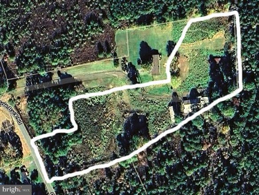 Spacious mostly clear 4+ acre property.  Property is bordered by Maryland Department of Resources land.  Tear down mobile home and large building that has 2+ bedrooms, kitchen, bathroom and storage area.     Attached buildings that were used for hanging game and shucking oysters.   Detached structure to be used for horses or farm equipment.  Property has been unused for 6+ years.