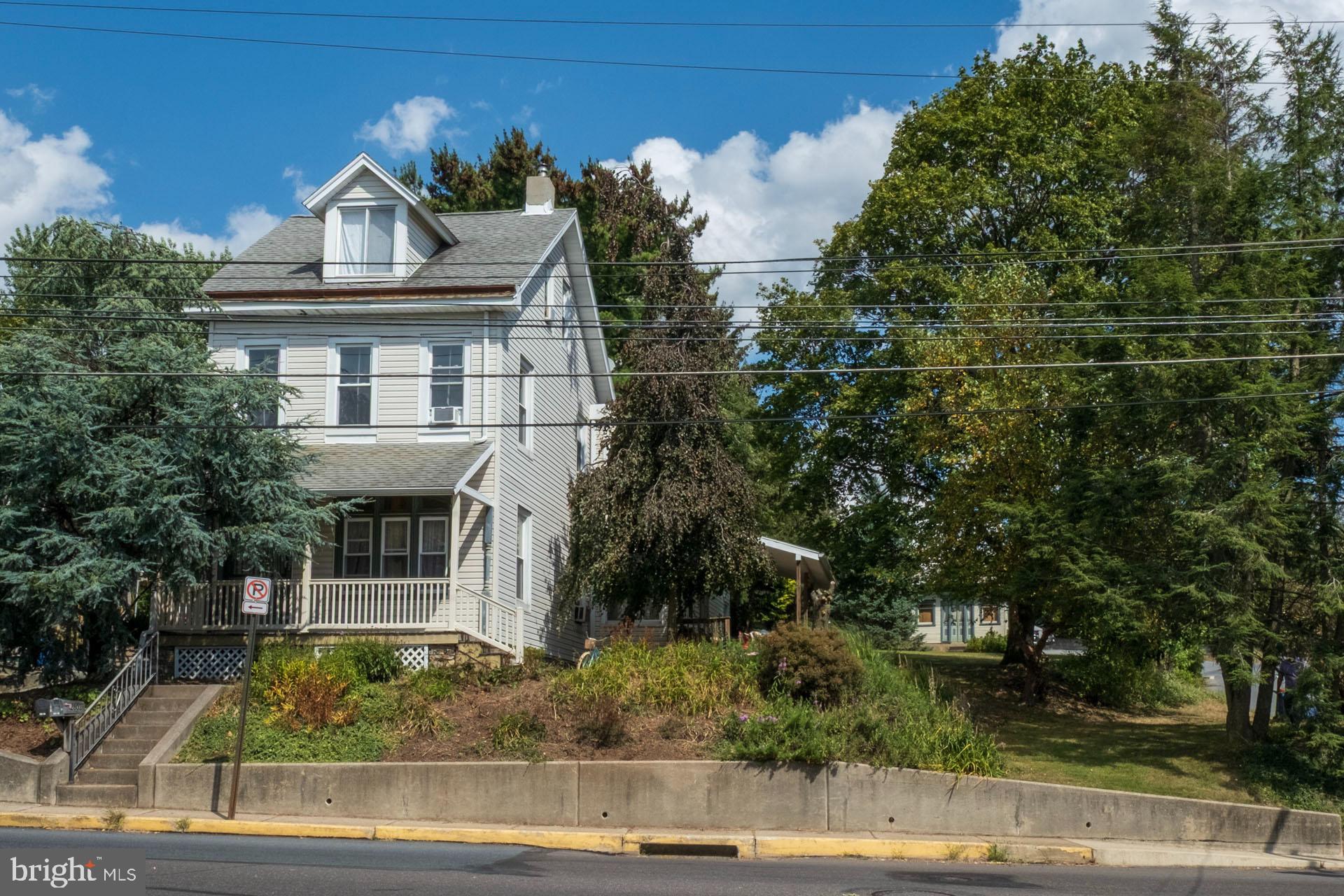 Two nice, large units in the Muhlenberg School District. Good-sized yard and parking lot for 6 cars. Currently occupied; rents are under market value. Well-kept property. Two Sheds. First floor unit is a 3-bedroom, the second-floor unit is a 4-bedroom. Both units have a washer and dryer hookup. Large eat in Kitchens and Living rooms.