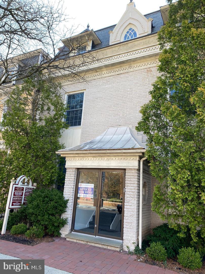 Prime location in Doylestown Borough. 2nd floor 3 bedrrom is available. The historic building has a private parking in the rear and clsoe to all the great things Doylestown Borough has to offer. Consists of 3 bedrooms, 1 bath and a large living room kitchen area. water and sewer is included in rent. Washer and Dryer inside the unit. Private parking in rear of the buildings. Contact Agent to schedule showing.