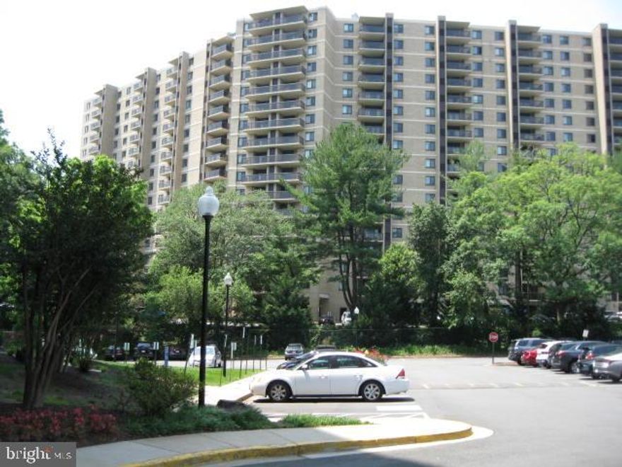 Condo located within the prestigious Watergate at Landmark community.  Step out onto your private balcony and be captivated by the fantastic panoramic views – the perfect backdrop for your morning coffee or evening relaxation. The condo fee is paid by the owner, which covers all utilities.  Resort-like amenities include building security, indoor and outdoor pools, fitness center, sports courts, sauna, playgrounds, a library, dry cleaners, market and convenience store. The luxurious community is situated on 35 beautifully landscaped acres with wooded surroundings. Shuttle services to metro and local shopping are available. Minutes to Giant Food, Aldi, BJ’s Wholesale, Van Dorn Metro Station, Hoffman Town Center. Quick access to Eisenhower Metro Station, Duke Street, Van Dorn Street, I-395, and I-495.