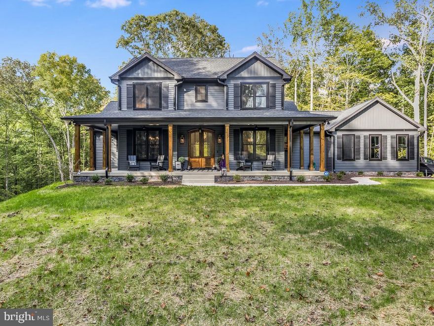 There is a model of this home available to see! This is the one you've been waiting for! Waterfront luxury craftsman style home TO BE BUILT at Lake Anna, VA on the public side of the lake by award winning custom home builder, Built Right Homes. A TOP NOTCH builder at Lake Anna. Over 3,500+ sqft, 4 BDRMS, 3.5 BTHS & amenities galore, including 9ft ceilings, gas fireplace, solid wood shelving in closets, Moen faucets, soft-close hardware & engineered hardwood flooring. Gourmet kitchen w/42in upper shaker style cabinets, quartz counters, SS appliances & center island. Main level primary ensuite w/tile shower, stand alone tub & a double vanity. Full walkout basement & 3 car garage. Enjoy gorgeous views from this home that sits on a .98 acre lot w/150 feet of rip-rap shoreline. Georgetown Estates neighborhood offers spectacular, calming views.  A model home is available to walkthrough! Great location; just a two minute boat ride to Tim's at Lake Anna, Below Deck LKA, Moo-Thru ice cream, and mini golf. Roughly 8 minutes from New Bridge Shopping Center where you'll find groceries, restaurants, ABC, nail salon, pizza, & more! Come see for yourself and enjoy all that beautiful Lake Anna has to offer. See full list of Construction & Design Features in MLS documents section.