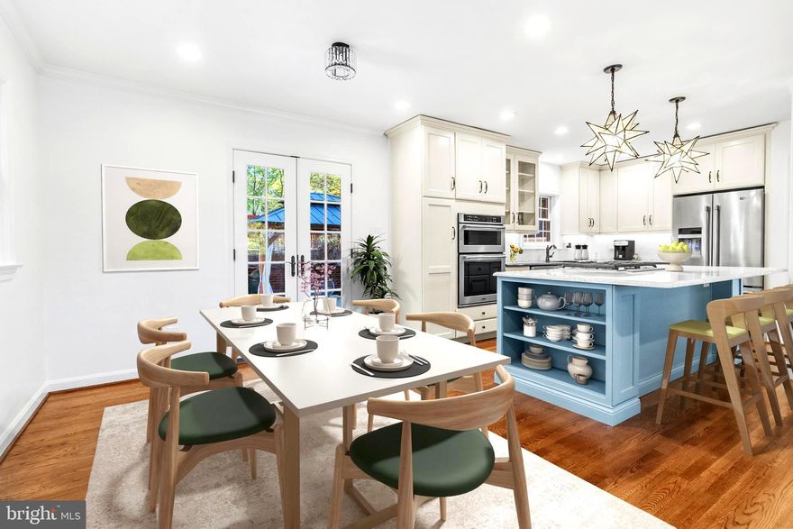 *PRICE IMPROVEMENT* Motivated Sellers: Now $1,115,000 and offering $10,000 toward closing costs — a combined value of $45,000. Welcome to Falls Hill! This classic 4-level split home is located in the highly sought-after Falls Hill community of Falls Church, Virginia. The home features a renovated, open-concept kitchen that flows seamlessly into a spacious great room with plenty of natural light—perfect for family gatherings and entertaining. Plus French doors that lead out to a private fenced-in backyard and patio. Inside, you’ll find hardwood floors and two fireplaces. The home has been recently refreshed with new **2525 ** energy-efficient windows, **2025** interior and exterior paint (Sherwin-Williams Emerald), and **2025** luxury vinyl plank flooring on the lower levels. Additional upgrades include: **2023** HVAC system; **2019 ** WATER HEATER.  Upstairs, the home features three bedrooms and two full bathrooms, including a newly remodeled hall bathroom (2025). The lower levels feature a fourth bedroom, an additional full bath, a dedicated laundry area, and another large family room complete with a second fireplace—ideal for movie nights, gaming, a pool table, drums, and many other creative and fun activities. It's large, spacious, and cozy, just like the rest of the house. The fenced-in backyard is ideally suited for multiple pets to roam and play. Falls Hill is situated adjacent to the W&OD Trail, offering you immediate access to walking and biking. All of this is minutes from West Falls Church Metro, Founders Row, the Mosaic District, Angelika Film & Café, and major commuter routes including Route 7, I-66, and I-495. You can be in Washington, D.C. in 10-15 minutes.