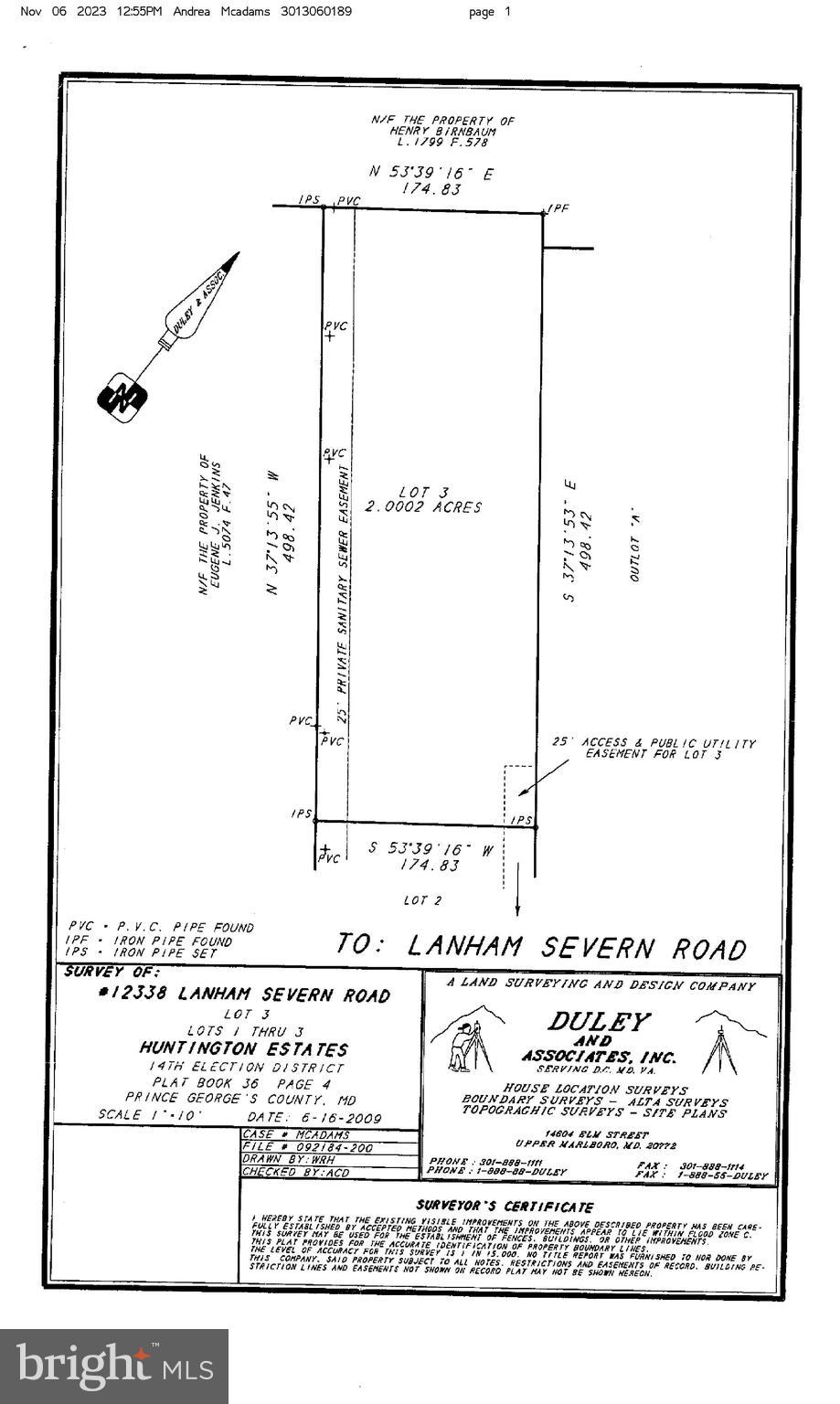 12338 LANHAM SEVERN ROAD