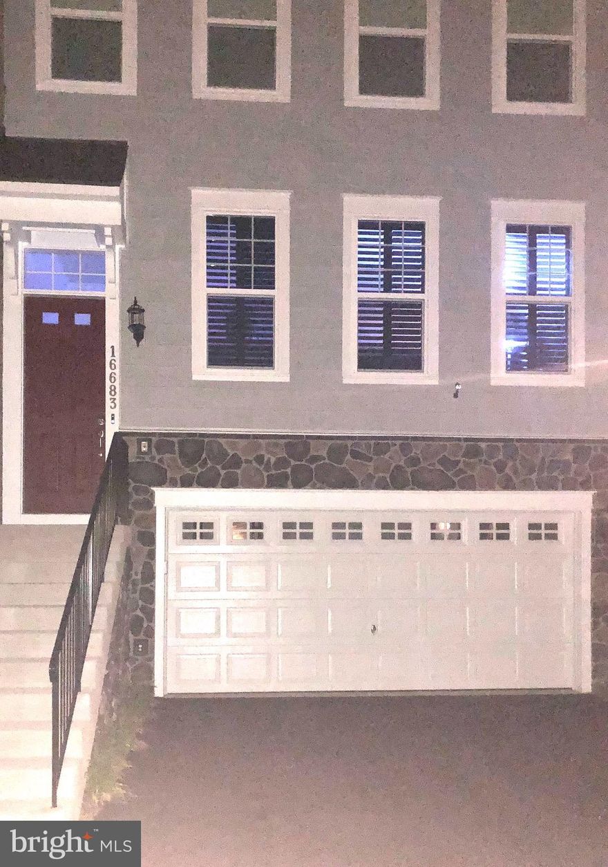 ***********Offers will be reviewed on Saturday  5/23************Beautiful 3 bedroom 3.5 bath, 2 car garage townhome. 3 finished levels and 2500 square ft. This home has hardwood floor on the main level. Spacious light filled living room with dining area, with custom moldings and shutters. Kitchen with granite counter tops, stainless steel appliances, double wall oven and an oversized island. Deck off kitchen, perfect for entertaining. Upper level with master suite with his and her closets and a master bathroom with double vanities, granite tops, soaking tub, and frameless shower with seat. Upper level with 2 additional great size rooms, full bathroom and laundry for convenience. Fully finished basement rec room and full bathroom. Walk out backyard. Great location, close to dining and shopping. Easy commute to Rt 1 and 95.