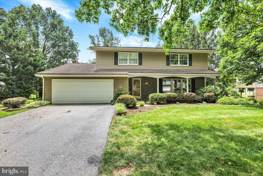 This great 4 bedroom two-story is located in Wyomissing Schools—ready and waiting for its next owner. You’ll immediately appreciate the quality and care that’s gone into this home with updates that include new siding, newer HVAC system, remodeled baths, a new gas fireplace and more. Hardwood flooring flows throughout the entire home, adding warmth and character. The main floor features a welcoming entry foyer that opens to a spacious formal living room with a large picture window and a formal dining room enhanced with crown molding and chair rail. The kitchen offers white cabinetry, Corian countertops, and a cozy breakfast area. Just off the kitchen, the inviting family room boasts a brand-new gas fireplace and access to the expansive rear deck—perfect for entertaining or relaxing. Upstairs, the primary suite includes a private full bath, while three additional bedrooms share a recently remodeled hall bath. The partially finished basement offers versatile space for a rec room or game room. Additional highlights include a two-car garage, covered front porch, and a large covered rear deck that overlooks the landscaped yard. Don’t miss your opportunity to own this move-in ready home. Call today to schedule your private tour!