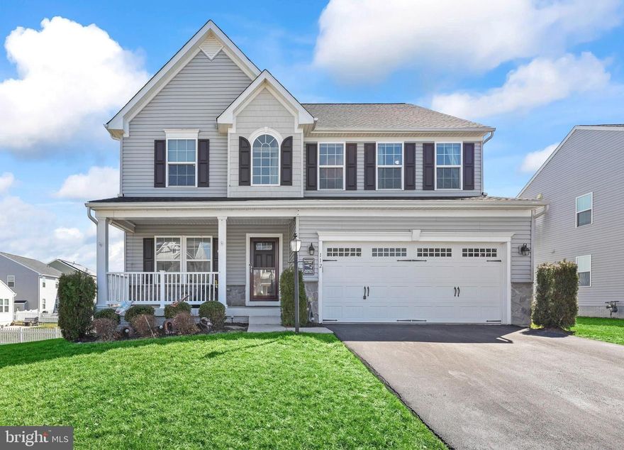 Welcome home to Snowden Bridge! This stunning 4-bedroom, 3.5-bathroom home is move-in ready and packed with desirable features.

The chef’s kitchen is a standout, featuring a gas stove, oversized island, and plenty of counter space—perfect for cooking and entertaining. The open floor plan flows seamlessly into a spacious sunroom, ideal for dining or a cozy sitting area.

Upstairs, the large ensuite boasts a walk-in closet and a luxurious bathroom with dual vanities. The fully finished basement offers even more living space, perfect for a rec room, home office, or gym.

Step outside from the sunroom onto a charming porch that leads down to a large patio—a fantastic spot for entertaining or unwinding in your fully fenced backyard.
New Roof 2023, New LVP in Kitchen, Sunroom, Hallway and 1/2 bath 2023.  New hardwood in living room. 2023.

Enjoy all the amazing community amenities, including a pool, basketball courts, tennis courts, volleyball, a playground, covered picnic area, and a dog park!

This home truly has it all—schedule your showing today!