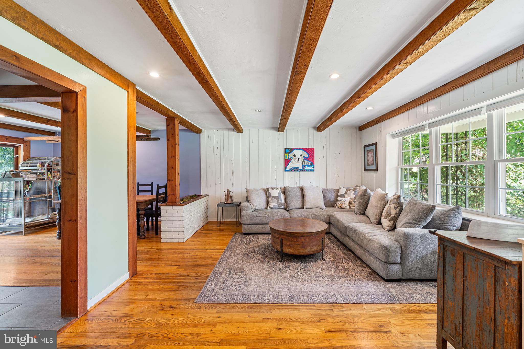SHOWINGS BEGIN DURING SATURDAY'S - OPEN HOUSE 12-2 PM.
Welcome to 74 Sunset Drive, New Hope – where comfort meets character! This 4-bedroom, 3-bath boho-inspired retreat offers laid-back living in a peaceful setting just minutes from lively Main Street. Inside, you’ll find warm, inviting spaces with an open flow designed for connection and creativity. The kitchen and dining area extend to a spacious deck creating an ideal spot for gatherings or quiet moments surrounded by nature.
Step outside to your private oasis, complete with a meandering stream, trees, and a cozy fire pit—a perfect backdrop for everything from summer nights to crisp autumn evenings.
The finished lower level is a game-changer, featuring a full in-law suite with its own living space, bedroom, bathroom, fireplace and kitchenette—perfect for guests, extended family, or a studio retreat. This home has been refreshed with all-new windows, siding and roof blending durability with style for years to come.
And the location? Just minutes from all that New Hope has to offer—art, music, dining, and a vibrant small-town vibe—yet tucked away enough to feel like your own sanctuary.
Homes like this are rare—schedule your showing and feel the vibe for yourself!