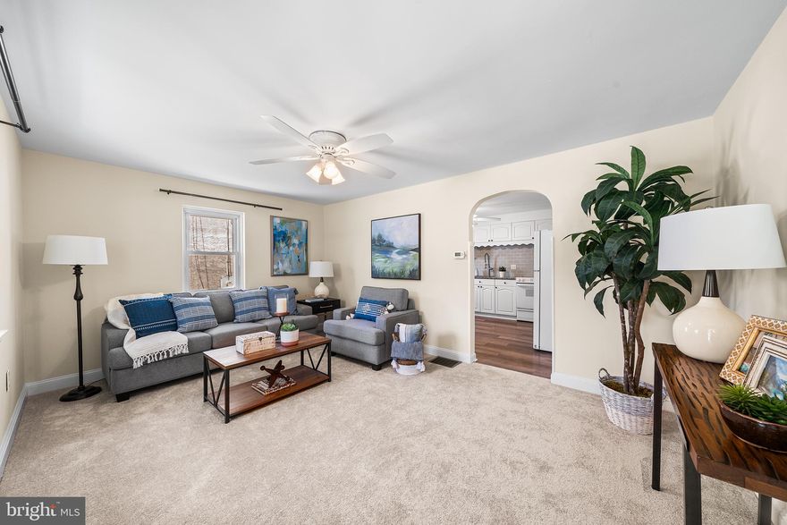 Welcome to this charming home that offers a delightful blend of comfort and style in a fantastic location. Step inside to discover fresh carpets and paint that create a bright and inviting atmosphere. The eat-in kitchen features newer countertops (2022) and stylish backsplash (2022), and newer appliances. Stay organized with the added convenience of a handy laundry room off the kitchen, with new washer and dryer (2024).  The two bedrooms feature fresh carpets and paint as well, and there is access to the extra large attic that spans the entire home via one of the bedrooms. This space can be finished for an additional bedroom. The bathroom features newer flooring and vanity (2025).

The expansive backyard is flat and fenced in, perfect for hosting gatherings or enjoying a quiet afternoon. Nature enthusiasts will appreciate the proximity to local parks and walking trails, offering endless opportunities for outdoor enjoyment. And you are within a 5 minute drive of everything KOP has to offer including the mall, town center, shops, restaurants etc. You are also close to major highways, Wayne and the rest of the Main Line, all while enjoying super low taxes!

Whether you're savoring a morning coffee in the backyard or whipping up meals in your refreshed kitchen, this home is ready to welcome you with open arms. Don’t miss out on this incredible opportunity to make it your own!