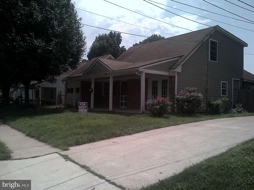 Available immediately.Requires application/credit check. New electrical outlets, fixtures, bathrooms renovated, interior and exterior painted and maintained.  Attached garage and driveway parking and backyard space partially fenced. Detached garage area does not convey for rental.