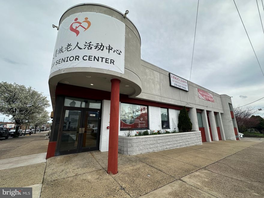 Great investment building at the busy intersection of Castor Ave & Levick Street.   This  huge commercial building  is  fully occupied.  Ground floor & lower floor are both currently operated as an Senior Day Care Center with an approximately 6,300 sq ft  on each level with conference rooms,  social areas,  kitchen area and multi restrooms.   Property is being Sold in it's As-Is Condition.  Don’t miss this opportunity—schedule your showing today!