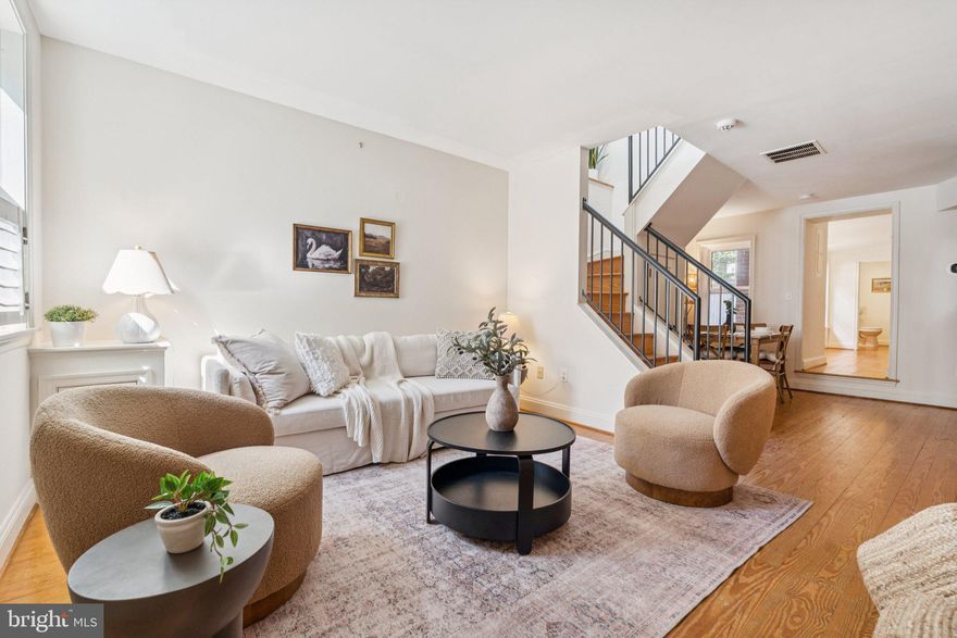 This charming home is a walker's paradise! It is conveniently located on a quiet block near Fells Point, Patterson Park, and a quick jump to commuter routes. This one bedroom, one and a half bath rowhome is full of personality, natural light, and thoughtful updates. Inside, you’ll find exposed brick, hardwood floors, and high ceilings that give the home an open, airy vibe. The main level offers a cozy living area, a separate dining space, and a thoughtfully updated galley-style kitchen that opens up to a private brick patio. There’s also a convenient half bath on the main level with laundry, and brand-new lower-level windows that bring in great light and help with efficiency. 

Upstairs, the spacious loft-style bedroom features vaulted ceilings, skylights, and a full bath, along with access to a sunny second-floor deck. The home also includes a brand-new HVAC system , and a newer roof (2019), so the heavy lifting has already been done.

If you're looking for a low-maintenance home with charm, location, and smart upgrades, this is the one for you!