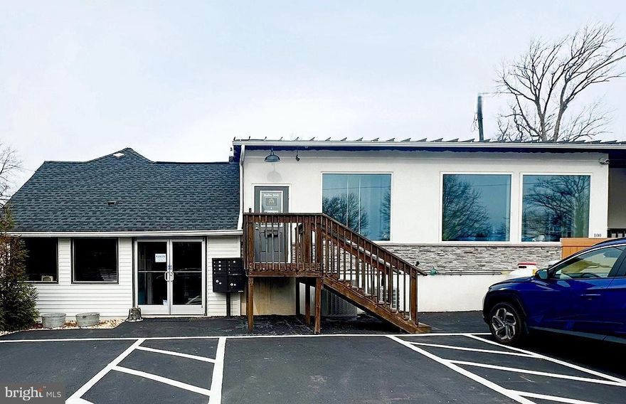 This newly renovated 1,050 sq. ft. professional office space is located just off the signalized intersection of South Trooper Road (363) & Ridge Pike. Located approximately 3 miles from US- Route 422 & approximately 3 miles from US Route-202 . Direct access to Trooper Road and Ridge Pike retail amenities, shopping and restaurants. 
Featuring a  large open area, kitchenette,  4 private offices, conference area, private restroom,  and ample parking. 
Join this exceptionally maintained professional office/flex complex.