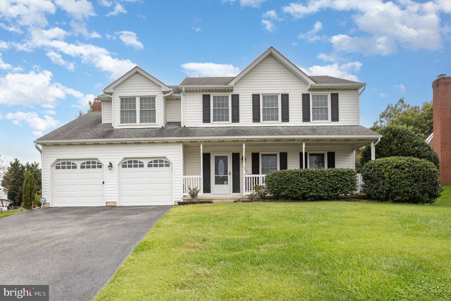 Sitting on just over a third of an acre across from a large open field, this home has so much to offer. The front porch is perfect for relaxing, and the large, maintenance-free deck off the French doors is great for gatherings. The fenced backyard is nicely landscaped and includes a shed for extra storage. Inside, the foyer with hardwood floors welcomes you in. The large family room features a cozy brick fireplace, while the living room and separate dining areas provide plenty of space for everyday life Sitting on just over a third of an acre across from a large open field, this home has so much to offer. The front porch is perfect for relaxing, and the large, maintenance-free deck off the French doors is great for gatherings. The fenced backyard is nicely landscaped and includes a shed for extra storage. Inside, the foyer with hardwood floors welcomes you in. The large family room features a cozy brick fireplace, while the living room, separate dining room, and dining area in the kitchen give you plenty of space for everyday living and entertaining. The partially finished basement has a half bath, a large workshop, and a walk-up—plenty of room for projects or hobbies. Upstairs, you’ll find four bedrooms, including a primary suite with a sitting area, ensuite bath with a soaking tub, and a large walk-in closet plus an extra closet. The hall bath and generous storage throughout make everyday life simple. With a two-car garage, newer windows, a new front door, and a backyard that backs to common area, this home really has it all.