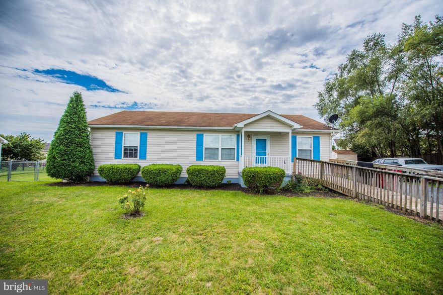 Immaculate 1 level living. Level yard w fenced rear ideal for pets or play area. Paved parking area + shed. Remodel just completed. BIG kitchen w laundry & pantry. Rear deck too! Maintenance free ext. Close to town, shopping & 2 miles of I81 for an easy commute.