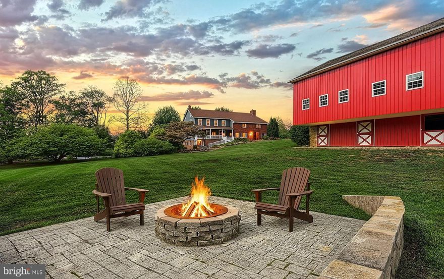 A 5.48 Acre slice of heaven right here in Southwestern School District! This property showcases a 32x60 pole building, a beautifully restored bank barn with an oversized attached 2 car (tandem) garage and an inground pool with the Caribbean Clear system!  Add in a hot tub, fire pit area, fenced spaces for pets or play, and extensive hardscaping, and you’ve got the perfect blend of indoor & outdoor function and lifestyle. It’s a true 5.48-acre dream — yet just minutes from area amenities, including restaurants, grocery shopping, Codorus State Park, and within easy reach for Maryland commuters. Inside, the home offers over 3,000 sq. ft. above grade with 4 bedrooms and 2.5 baths. The updated eat-in kitchen (2021) features granite countertops, subway tile backsplash, stainless steel appliances, and a cozy wood stove, plus back stairs to the second level. The main level also includes a welcoming entry, sitting room, family room with fireplace & second staircase, office, formal dining room, plus a laundry room with storage and outside entrance. Upstairs, the primary suite is a true retreat with vaulted ceiling, fireplace, walk-in closet, soaking tub, tiled shower, double sinks, and a private deck with spiral staircase to the yard. Three additional bedrooms and a full bath complete the second floor. Notable updates and improvements include: NEWer Roof (50-year shingle 2014) Restored Bank Barn (2017) NEW Living Room & 2 Attic Replacement Windows (2019) NEW Vinyl board and batten siding (2019) NEW sliding door, primary suite (2019) NEW Three mini splits (2020) NEW hot tub (2020) Electrical upgrade (2022) And much, much more — see documents and the seller’s disclosure for a complete list of upgrades and improvements. This property reflects the love and care of its owners. Every detail has been thoughtfully maintained, improved, and cherished, creating a home and property that is as inviting as it is exceptional. Seller is offering a ONE YEAR Home Warranty. The combination of privacy, character, and modern conveniences with an abundance of outdoor space offers room for everyday living, hobbies, horses, pets and animals and even the potential for a home-based business (not zoned commercial, consult with zoning officer), creating endless opportunities for adventure and the freedom that comes with owning your own land. A whole new lifestyle awaits!