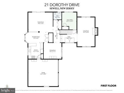 Tiny photo for 21 Dorothy Drive, SEWELL, NJ 08080 (MLS # NJGL2070728)